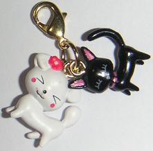 ナナ猫ハチ犬 ファスナーマスコット : ☆今日のひとこと☆