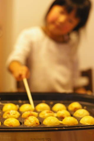 卵なしで カリっとろ のおいしい たこ焼き 笑顔のごはん