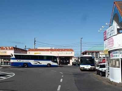 22年3月日ジェイアールバス関東 洲の崎線 フラワー号 館山駅 野島埼灯台 安房白浜駅 バスの中の人の乗りもの記録