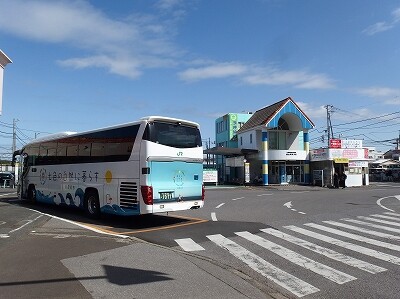 22年3月日ジェイアールバス関東 洲の崎線 フラワー号 館山駅 野島埼灯台 安房白浜駅 バスの中の人の乗りもの記録