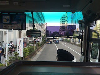 14年7月22日京王バス東 調布 東京ディズニーリゾート 線 調布駅北口 東京ディズニーランド バスの中の人の乗りもの記録