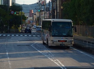 2016年10月6日阪急バス よさこい号（阪急三番街～安芸営業所） : バスの中の人の乗りもの記録