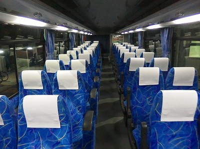 2017年12月16日千葉内陸バス 稲毛成田線 草野車庫 成田空港第3旅客ターミナル 運行開始初便 バスの中の人の乗りもの記録
