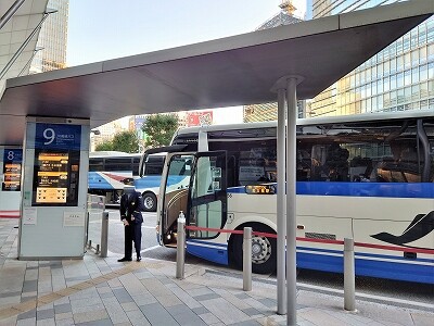 2022年1月5日ジェイアール東海バス 新東名スーパーライナー1号（東京駅