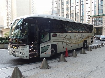 2017年4月3日ジェイアールバス関東 ドリームルリエ2号（大阪駅JR高速