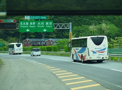 2021年5月16日フジエクスプレス 中央高速バス富士五湖線1352便（富士芝
