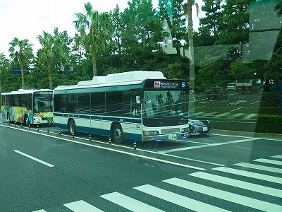 18年10月4日関東鉄道 水戸 東京ディズニーリゾート 線 東京ディズニーシー 水戸駅南口 バスの中の人の乗りもの記録