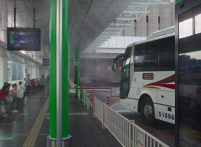 18年7月11日京王電鉄バス 中央高速バス5901便 バスタ新宿 松本バスターミナル バスの中の人の乗りもの記録