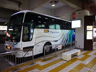 15年7月日名鉄バス 名古屋 新潟線 万代シテイバスセンター 名鉄バスセンター バスの中の人の乗りもの記録