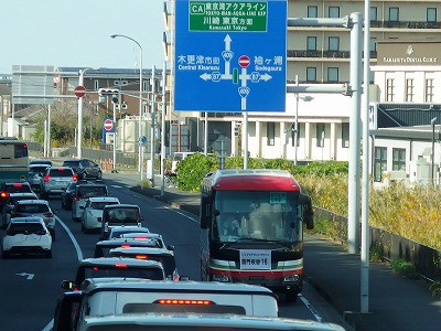 川崎 バス コレクション 渋滞