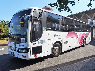 2022年10月29日西日本鉄道 しまばら号（博多バスターミナル