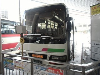 2013年2月17日ジェイ アール北海道バス 高速おたる号 小樽駅前 北大正門前 中央バス札幌ターミナル バスの中の人の乗りもの記録