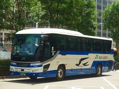 21年5月9日ジェイアールバステック カシマサッカー27号 東京駅八重洲南口 カシマサッカースタジアム バスの中の人の乗りもの記録