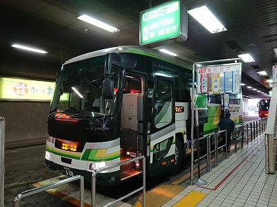 2019年12月25日北都交通 高速はこだて号直行便（札幌駅前ターミナル