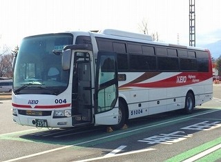 14年3月9日京王電鉄バス 中央高速バス松本線5907便 新宿高速バスターミナル 松本バスターミナル バスの中の人の乗りもの記録