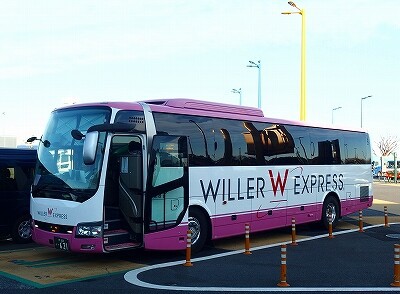 年2月5日willer Express W101便 新木場駅 Willerバスターミナル大阪梅田 バスの中の人の乗りもの記録