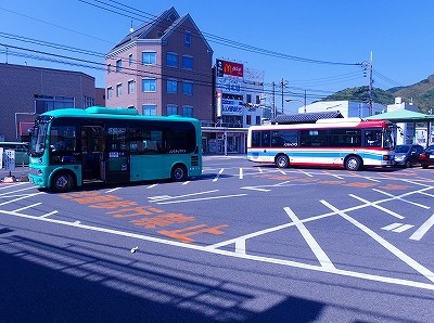 17年5月19日芸陽バス 西条 安芸津 竹原線 竹原駅 近畿大学 バスの中の人の乗りもの記録