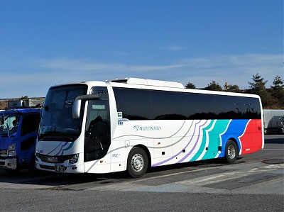 2023年2月17日名鉄バス 名神ハイウェイバス京都線超特急203便