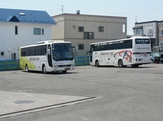 13年6月25日北海道バス 函館特急ニュースター号 上湯川町 札幌駅前 バスの中の人の乗りもの記録