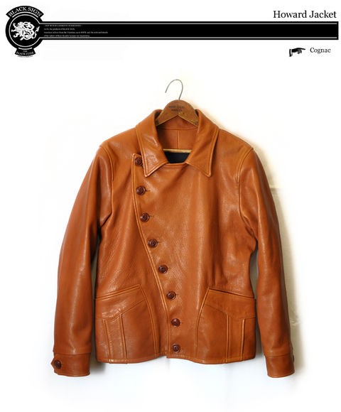 BLACK SIGN 1930s Howard Jacket ホースレザー　ヘア 楽天市場】BLACK SIGN ブラックサイン / 「1930s Howard Jacket