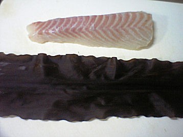 黒砂糖特製 すずき昆布締め の作り方 単身赴任 彦さん の自炊日記