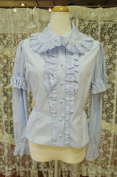 【新品未開封】BABY ラバリエールブラウス　サックス 3/3・入荷情報☆ : BABY,THE STARS SHINE BRIGHT/ALICE and the
