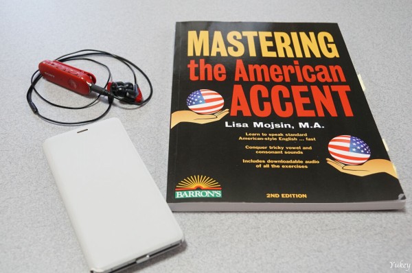 発音向上にいそしんでいます 米国アクセント発音練習に使っている本とyoutube動画 ゆっきー英語塾