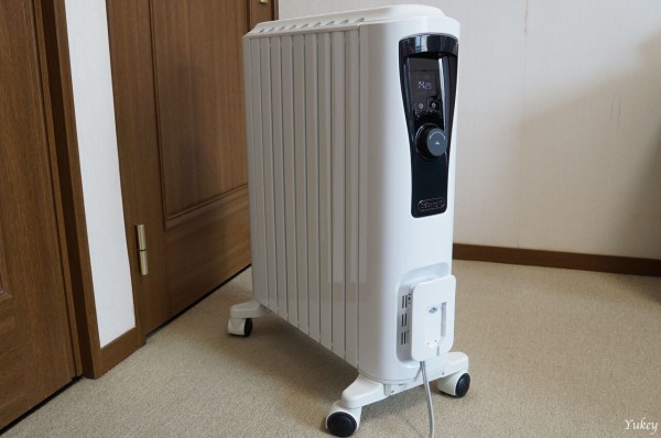 冷暖房/空調 オイルヒーター 柔らかい暖かさのオイルヒーター・デロンギ【RHJ65L0915】を使ってみ 