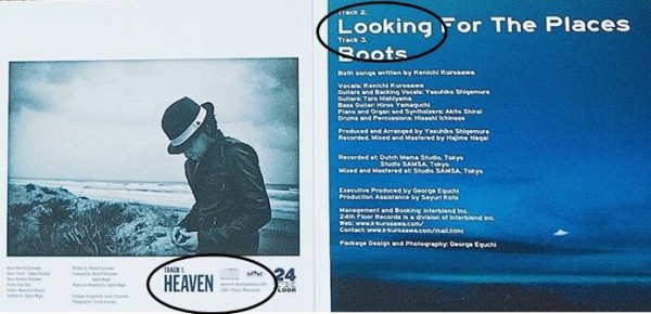 黒沢健一 Looking For The Places Boots CD-R 黒沢健一 Looking For The Places Boots CD-R 黒沢健一 Looking