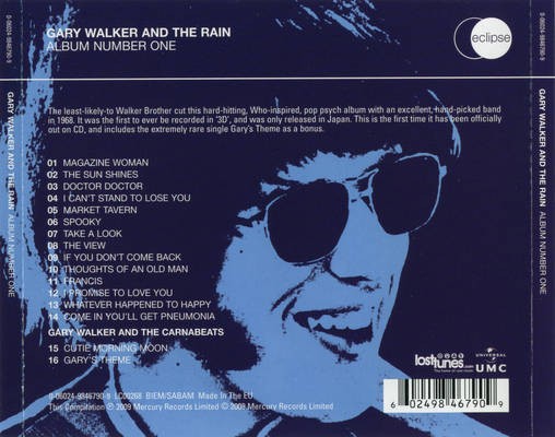 Gary Walker & the Rain / Album No 1 (1968) : Badfinger covers