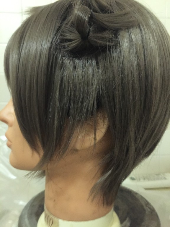 へし切長谷部くんのウィッグ作るぞ : 七転八倒四苦八苦