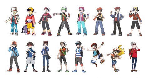 ポケモン 男主人公 レッド以外の知名度がなさすぎる おしキャラっ 今流行りのアニメやゲームのキャラクターのオモシロ情報をまとめるサイトです
