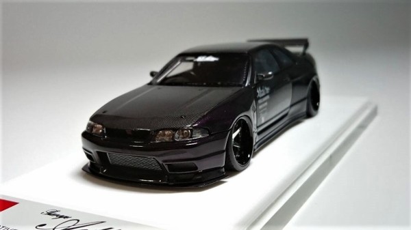 悩んだ末に..EIDOLON 1/43 Garage Active ACTIVE R33 GT-R