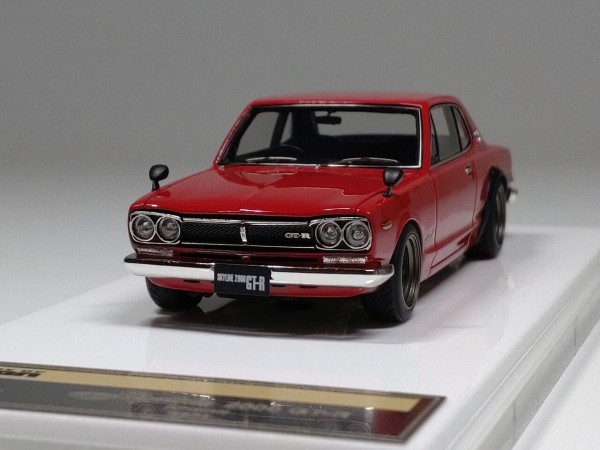 Vision 1/43 NISSAN SKYLINE 2000 GT-R(KPGC10）1971 Red : ミニカー道中記