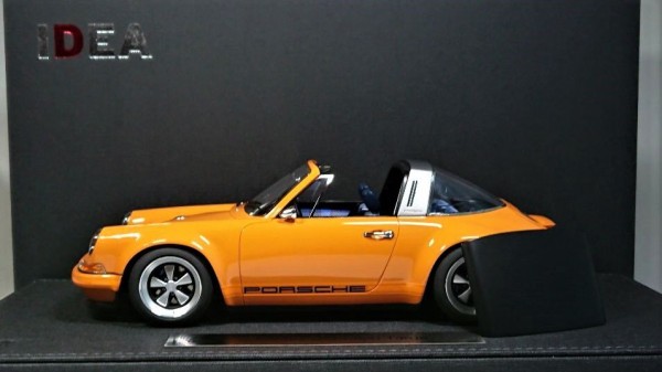 Bigなって戻って来ました....IDEA 1/18 Singer 911(964) Targa Orange : ミニカー道中記