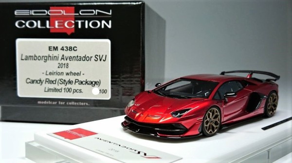 結果良し....EIDOLON COLLECTION 1/43 Lamborghini Aventador SVJ 2018