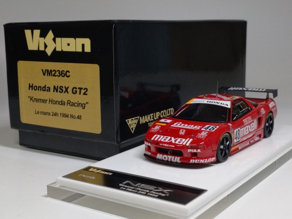 揃いました..Vision 1/43 Honda NSX GT2 