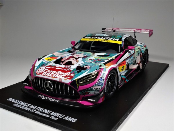 予定外の納車.GSR特注 SPARK 1/18 Goodsmile Hatsune Miku AMG 2020