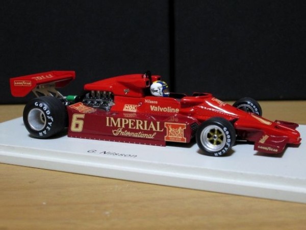 レーブ1/43ロータス７８ M.アンドレッティ 日本ＧＰ１９７７ : ミニカー道中記