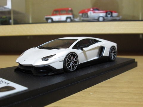 これまたヤバいですね！Eidolon 1/43 Lamborghini Aventador LP720-4 50°Aniversario Baby  Blue : ミニカー道中記