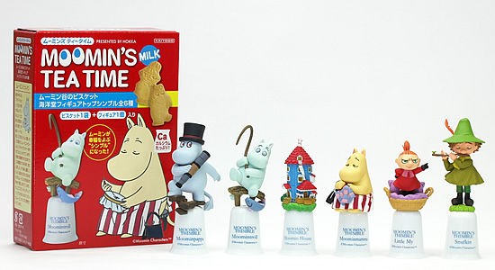 ムーミンズランチ 海洋堂ムーミン ミニビネット フィギュアコレクション 全11種 ムーミンズランチ』海洋堂ムーミン・ミニビネット フィギュア