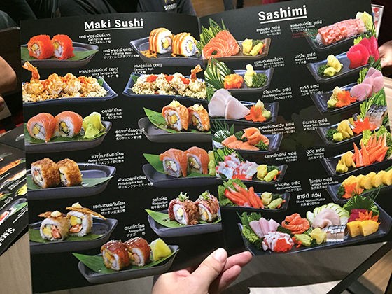 とっぴーシラチャ日記その14 寿司刺身食べ放題「Tsunami Sushi Buffet