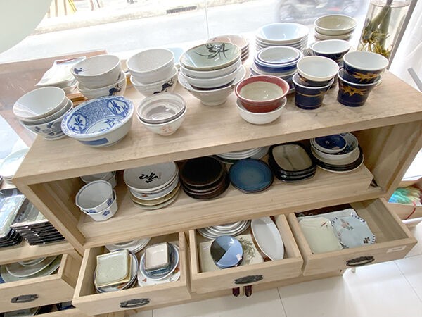 J-shop（クリーニング喜久屋スクンビット53店）】リユース和食器が新