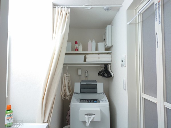 100均アイテム12点で洗濯機上の棚簡単diy 完成編 Base Of The Life 暮らしの拠点