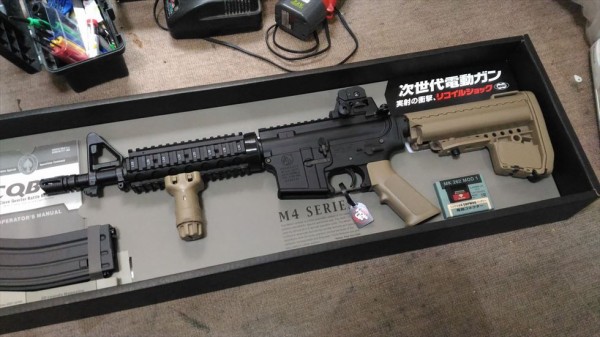 エアガン】次世代ベースMk18 mod1製作記その１ : basiroの趣味日記