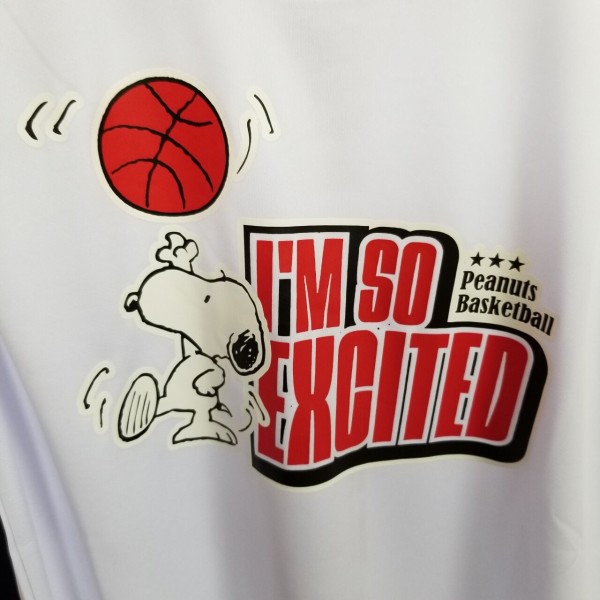 スヌーピー 入荷しています 山梨の バスケットボール専門店 ボンスポーツのスタッフ 土屋晴幸のブログ