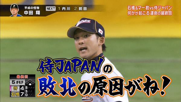 リアル野球盤15 サムライjapan敗北w杉谷が中田翔を煽りまくるwww 芝生速報www