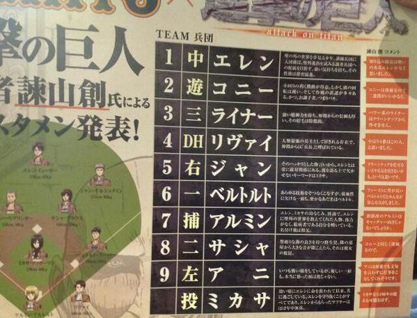 進撃の巨人コラボナイターまとめ 巨人5 4ヤクルト 15 07 07 芝生速報www