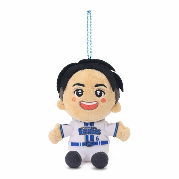 横浜DeNAベイスターズ　宮崎敏朗選手　ぬいぐるみキーチェーン 横浜DeNAベイスターズ 宮崎敏郎選手ぬいぐるみキーチェーン 新品