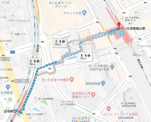 埼京線で さいたま新都心 に行くには 北与野駅で降りて徒歩10分 浦和裏日記 さいたま市の地域ブログ